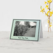 Zorg en zorg Kaart (Gele Bloem)