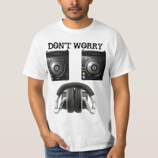 ZORG ER NIET OVER, BEN GEWELDIG! T-SHIRT (Voorkant)