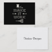 Zorg ervoor dat het werkt Mode Visitekaartje (Voorkant / Achterkant)