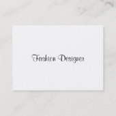 Zorg ervoor dat het werkt Mode Visitekaartje (Achterkant)