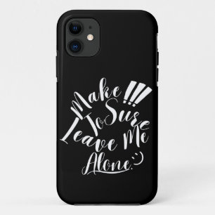 Zorg ervoor dat ik alleen een witte tekst heb Case-Mate iPhone case