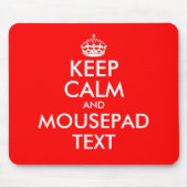 Zorg ervoor dat u zelf de muismatjes rustig houdt muismat (Voorkant)