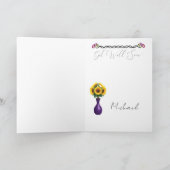 Zorg extra goed voor jezelf gevouwen Kaart (Binnen)