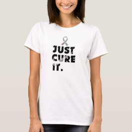 Zorg gewoon voor IT Diabetes-kanker T-shirt