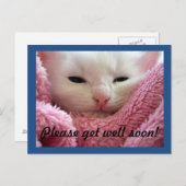 Zorg goed voor kitten briefkaart (Voorkant / Achterkant)