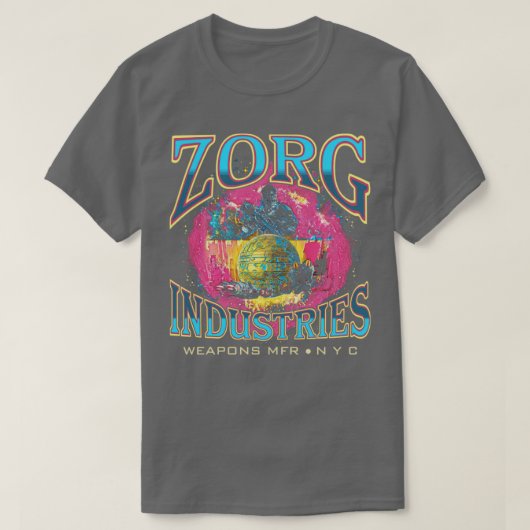 Zorg Industrieën uit het Vijfde Element Bruce Will T-shirt (Design voorkant)