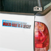Zorg is een Recht Sticker (Op Truck)
