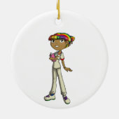 Zorg Keramisch Ornament (Achterkant)