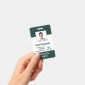Zorg Medisch Centrum Personeel Foto ID Badge (Handheld)