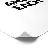 ZORG MINDER OVER WINSTEN POSTER (Hoek)