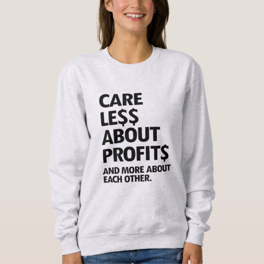 ZORG MINDER OVER WINSTEN TRUI (Voorkant)