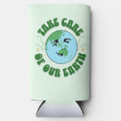 ZORG NEMEN VOOR ONZE AARDE SELTZER BLIKJESKOELER (Voorkant)