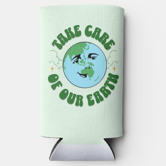 ZORG NEMEN VOOR ONZE AARDE SELTZER BLIKJESKOELER (Voorkant)