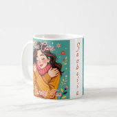 Zorg ook voor jezelf | Zelfliefde Koffiemok (Voorkant links)