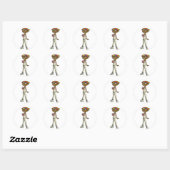 Zorg Ronde Sticker (Vel)