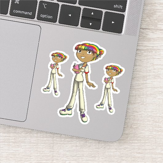Zorg Sticker (Detail)