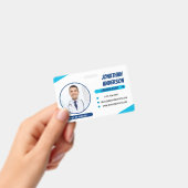 Zorg Verpleegster Foto ID Badge Card (Handheld)