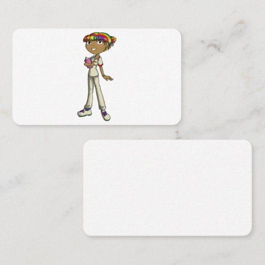 Zorg Visitekaartje (Voorkant / Achterkant)