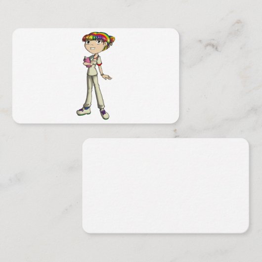 Zorg Visitekaartje (Voorkant / Achterkant)