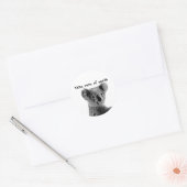 "Zorg voor aarde" 2 Koala Beer Stickers (Envelop)
