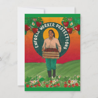 Zorg voor bescherming van werknemers: notitiekaart notitiekaartje