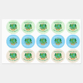 Zorg voor de aarde Stickers (Vel)