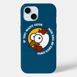 Zorg voor de hen 1 iPhone 15 case