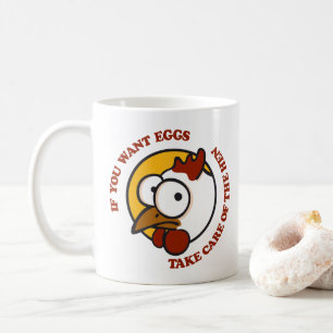 Zorg voor de hen 1 koffiemok