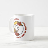 Zorg voor de hen 1 koffiemok (Voorkant links)