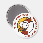 Zorg voor de hen 1 magneet (Voorkant / Achterkant)