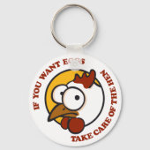 Zorg voor de hen 1 sleutelhanger (Voorkant)