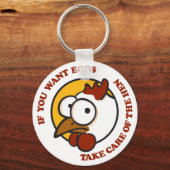 Zorg voor de hen 1 sleutelhanger (Voorkant)