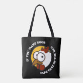 Zorg voor de hen 1 tote bag (Achterkant)