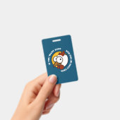 Zorg voor de kip 1 badge (Handheld)
