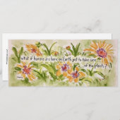 Zorg voor de Planten kaart (Voorkant / Achterkant)