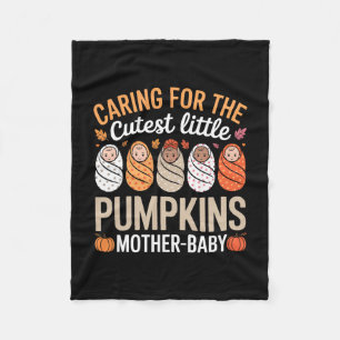 Zorg Voor De Schattigste Kleine Pompoenen Hallowee Fleece Deken