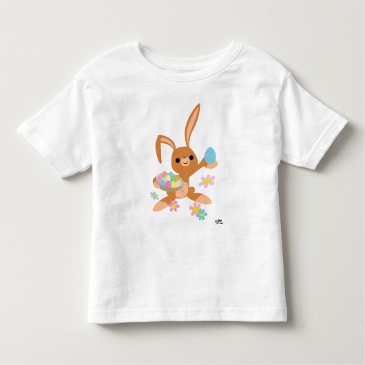 "Zorg voor een ei?" zei de Bunny - Kinder T-shirt (Voorkant)