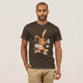 "Zorg voor een ei?" zei de Bunny - T-shirt (Voorkant volledig)