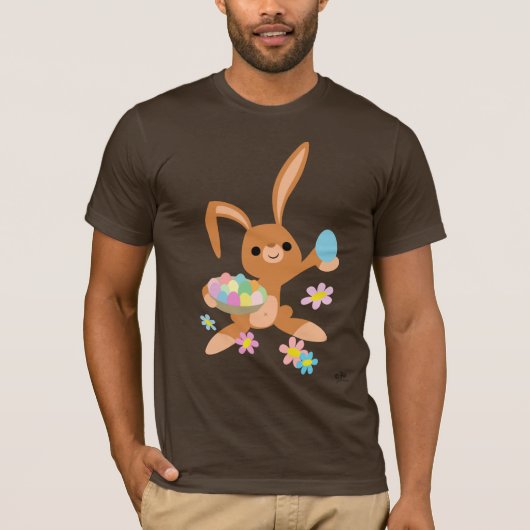 "Zorg voor een ei?" zei de Bunny - T-shirt (Voorkant)