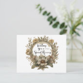 Zorg voor een goede postkaart (Staand voorkant)