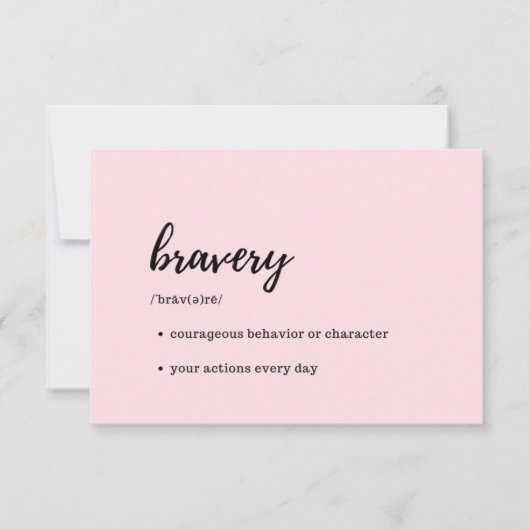 Zorg voor een patiëntenkaart - Definitie van Brave Kaart (Voorkant)