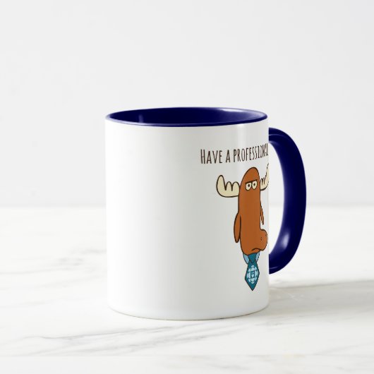 Zorg voor een professionele dag combo Mok (Voorkant rechts)