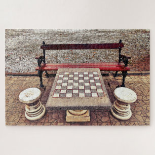 Zorg voor een spel van schaak? legpuzzel