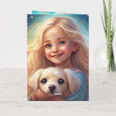 Zorg voor goed gevouwen Wenskaart Kaart (Achterkant)