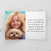 Zorg voor goed gevouwen Wenskaart Kaart (Binnen)