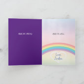 Zorg voor goed gevouwen Wenskaart Kaart (Binnen)