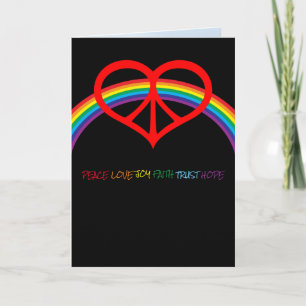 Zorg voor goed gevouwen Wenskaart Kaart