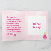 Zorg voor goed gevouwen Wenskaart Kaart (Binnen)