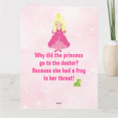 Zorg voor goed gevouwen Wenskaart Kaart (Achterkant)