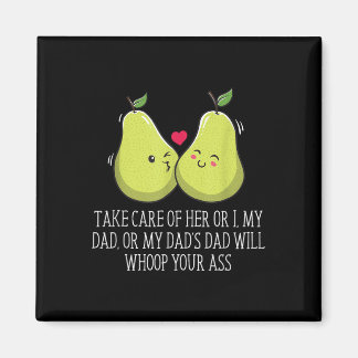 Zorg voor haar bruiloft Funny Brother Bridal _1 Magneet